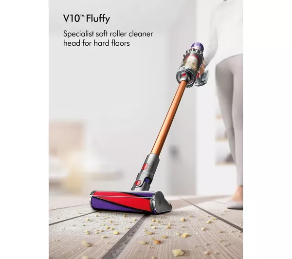 DYSON V10 Absolute Cordless Vacuum Cleaner - Nickel & Copper - Image 3