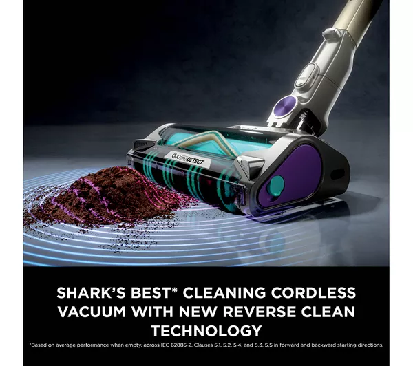 SHARK PowerDetect IP1251UKT Cordless Pet Vacuum Cleaner - Java Grey - Image 2