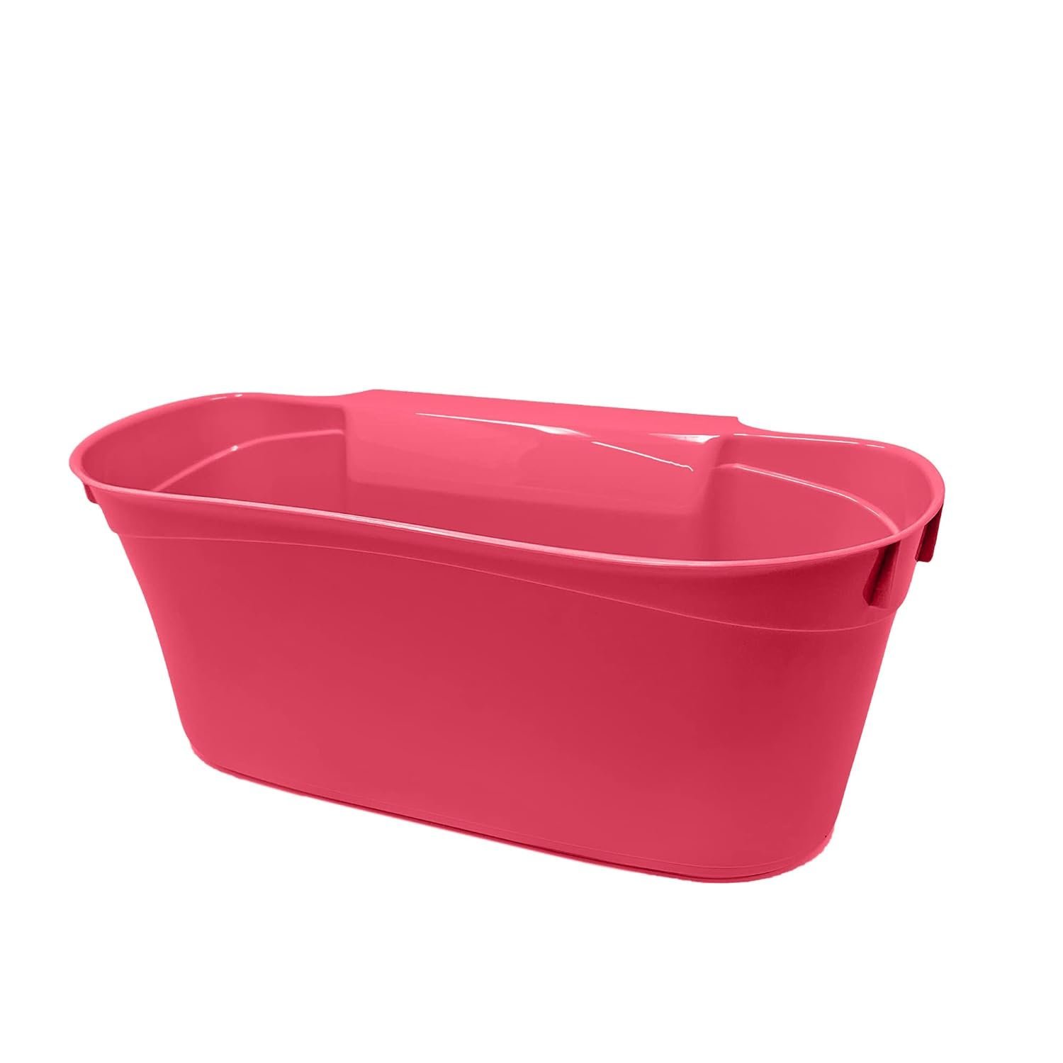 Kitchen Over-Cabinet Hanging Trash Bin – Fuchsia (31 x 17.5 x 13 cm) - Image 4