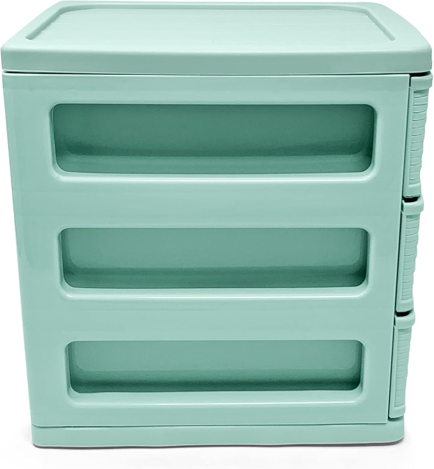 Plastic Desktop Storage Unit with Drawers - Image 3