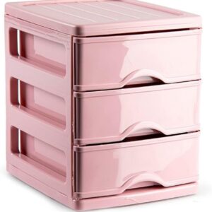 Large CUTLERY TRAY Flatware Organiser Strong Plastic Drawer Sliding Tidy Rack Holder Drawer Insert Tidy Storage, 33.5 x 26.5 x 4.5 cm - Solid Base, Pink