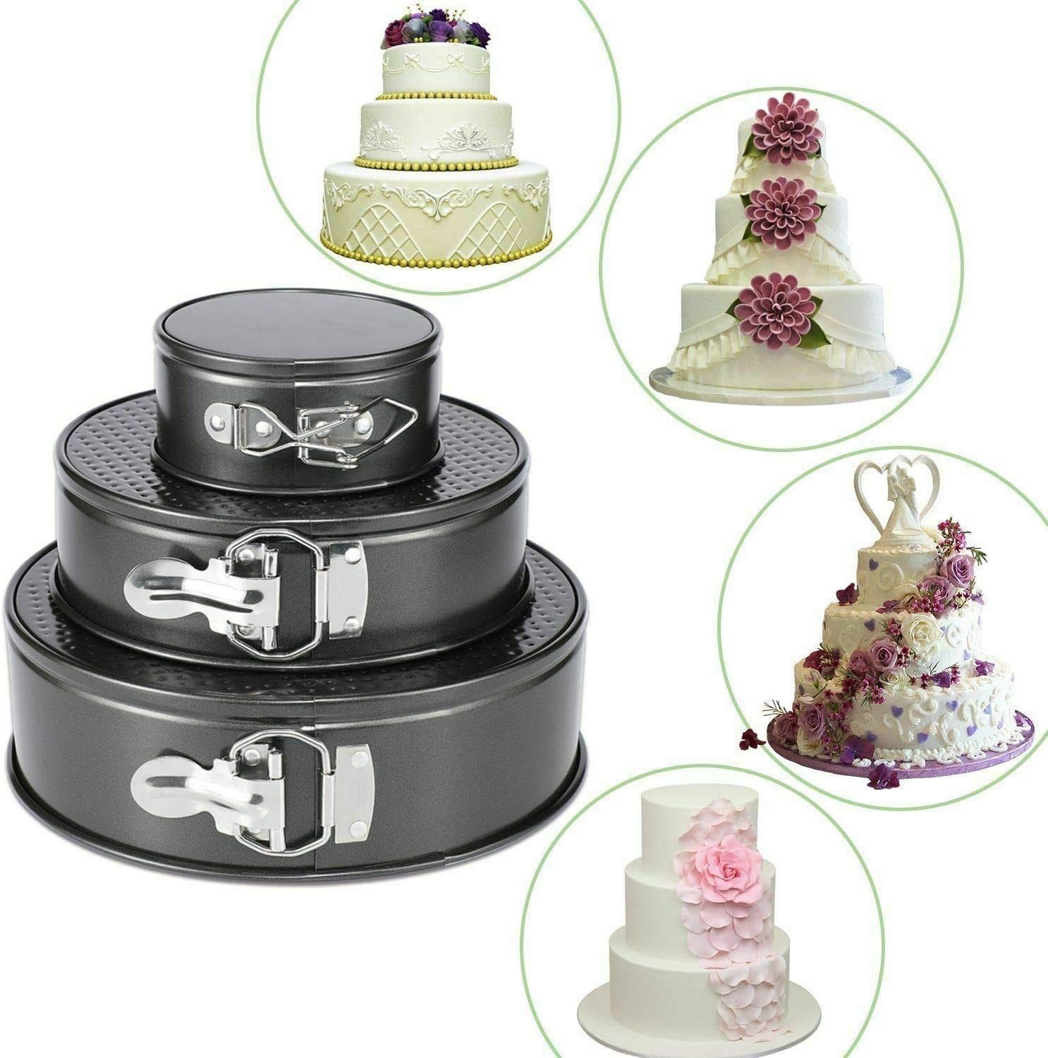 Set of 4 Food Storage Containers with Lids – Airtight & Stackable (250ml / 400ml / 700ml / 1000ml, Assorted Colors) - Image 3