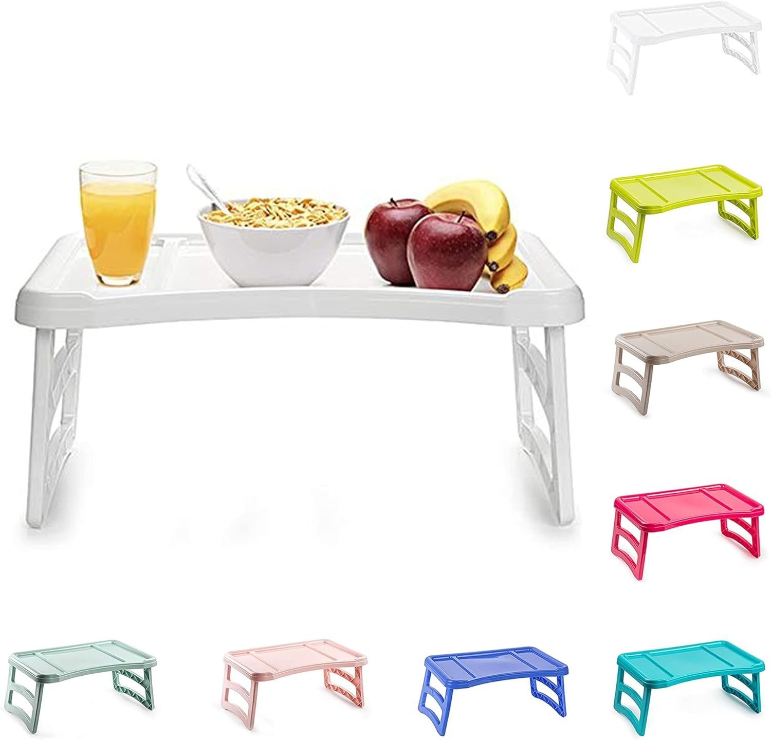Folding Table for Breakfast or Lunch in Bed – Serving Bed Tray - Image 2