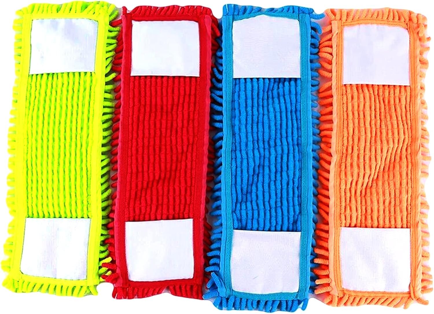 1 x Microfiber Mop Refill Replacement Heads Dust Floor Cloth Cleaning Washable Pads Cleaning Pad Clean Mop Head (1 x Assorted Color) - Image 5