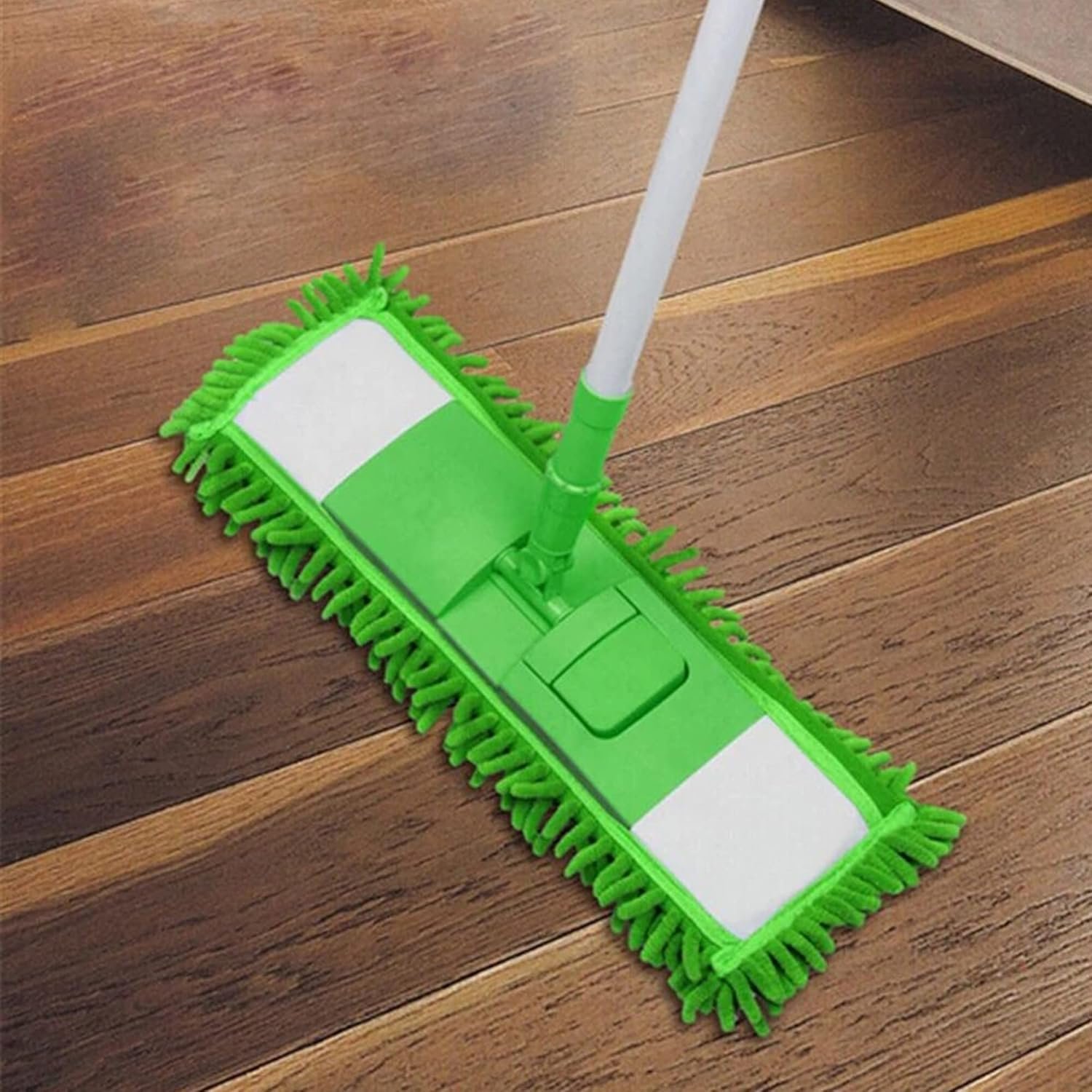 1 x Microfiber Mop Refill Replacement Heads Dust Floor Cloth Cleaning Washable Pads Cleaning Pad Clean Mop Head (1 x Assorted Color) - Image 2