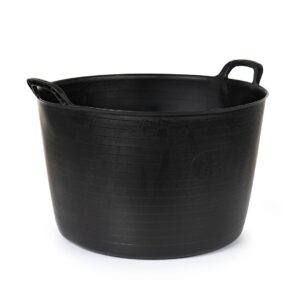 26L Heavy-Duty Polyethylene Flex Tub with Handles (Set of 5)